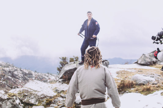 The filming of: Pro Series Navy Blue and Grey